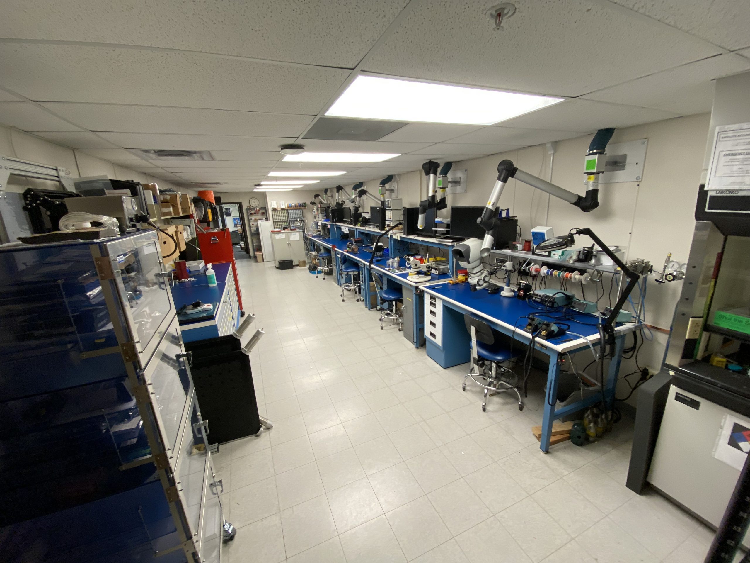 Soldering, 3D printing, ESD storage, and ESD assembly at the Electronics Development Lab allows the development of high temperature electronic systems.