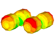 Clad and aeroshell simulated with SINDA – Systems Improved Numerical Differencing Analyzer