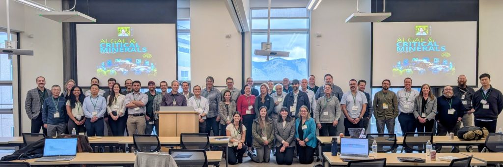 Participants at the 2026 Algae and Critical Minerals Workshop