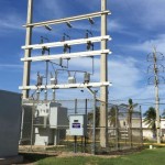 Example of a substation to be used in a Puerto Rico microgrid. (Photos by Robert Broderick)