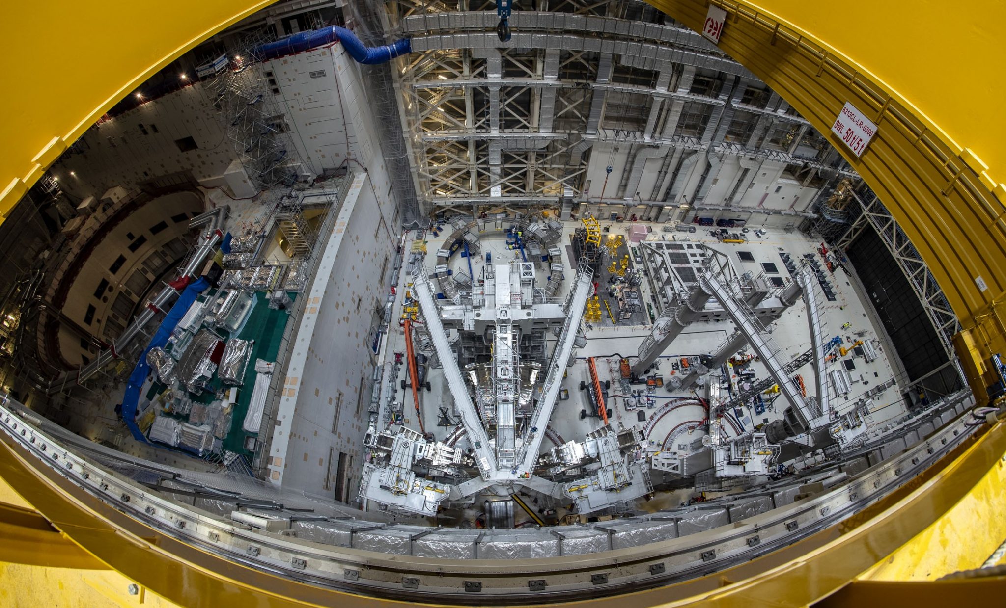 PHOTO: The International Thermonuclear Experimental Reactor (ITER) is a collaborative nuclear fusion research and engineering project aiming to build the world’s largest magnetic fusion device, also known as a tokamak, in southern France. CREDIT: ITER Organization