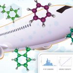 A decorative illustration to represent sustainable aviation fuel
