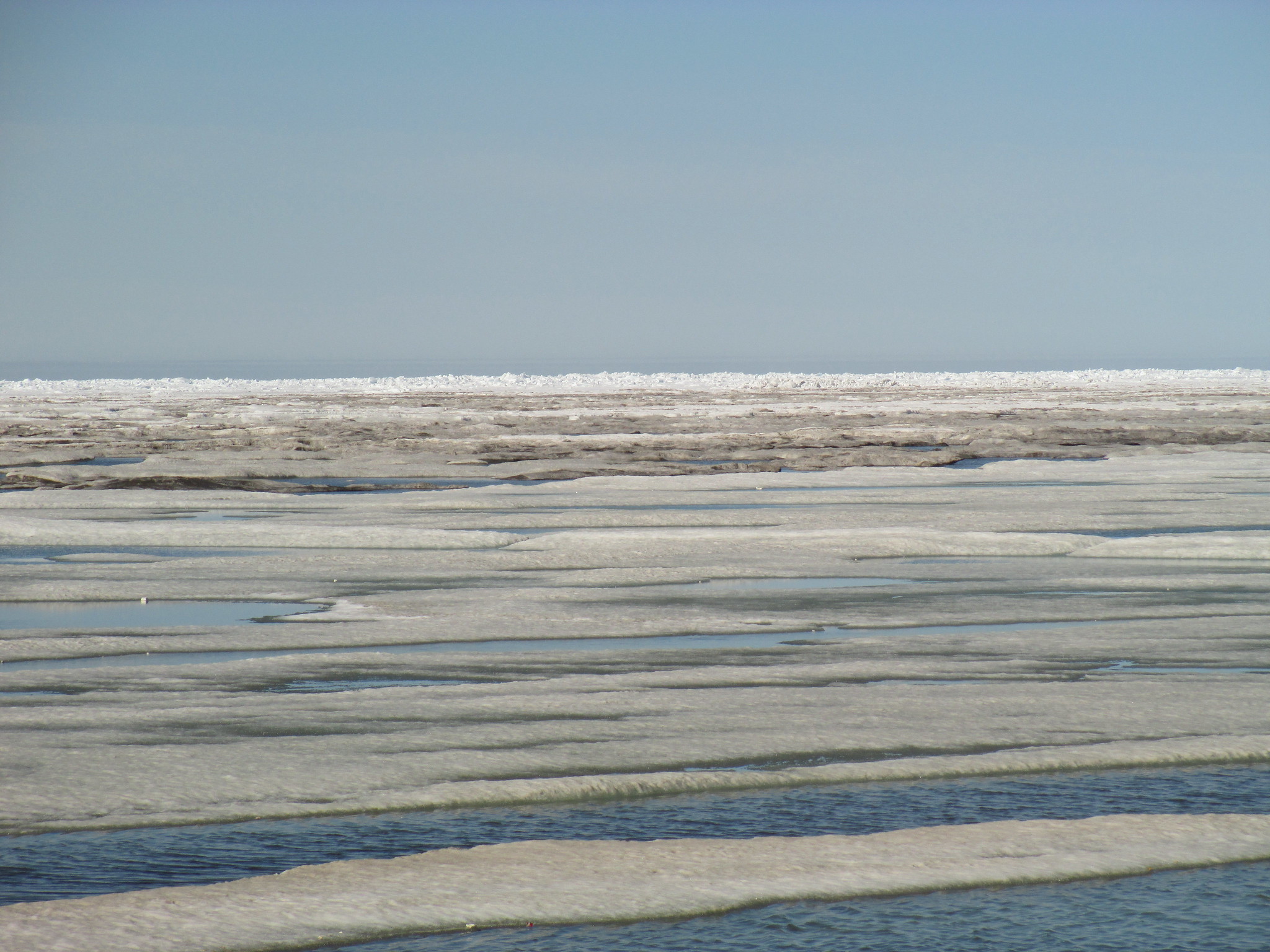 The Arctic Ocean near Barrow, officially known as Utqiaġvik, in late June 2012. Image courtesy of the U.S. Department of Energy Atmospheric Radiation Measurement (ARM) user facility.