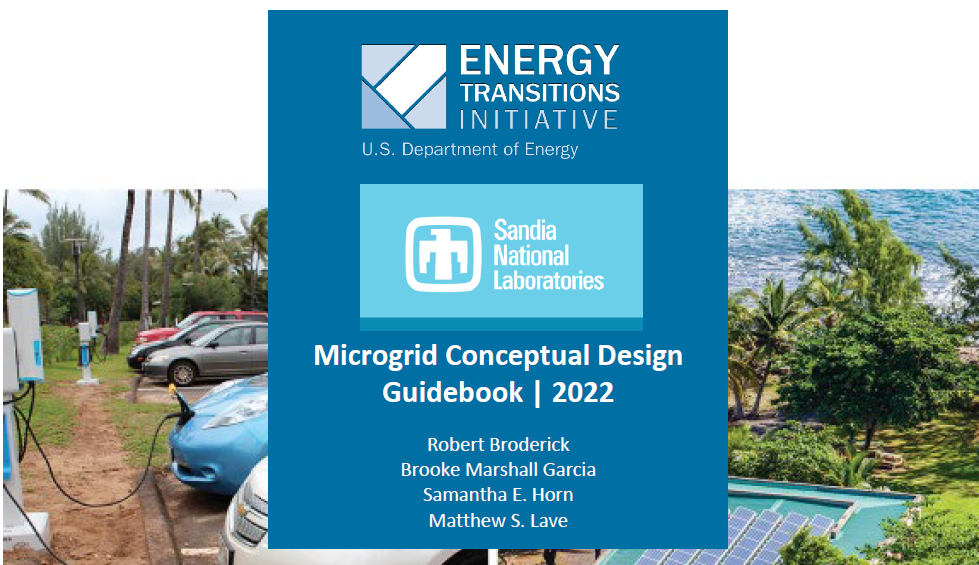 Sandia Releases 2022 Microgrid Conceptual Design Guidebook : Sandia Energy